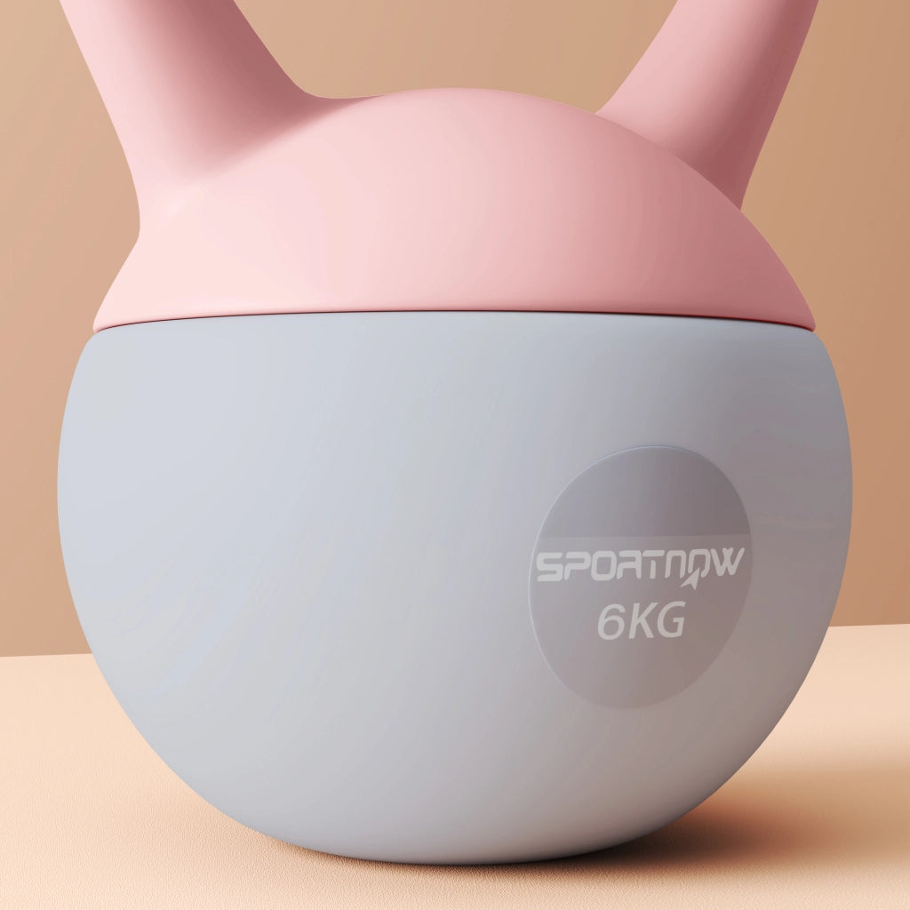 Kettlebell 6 kg ¨C zephmum ¨C 19x19x28 cm Rosa