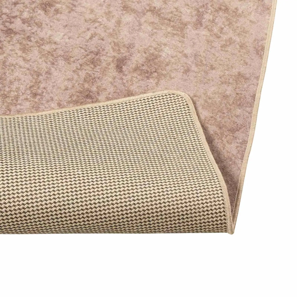 Runner Tappeto MARSA Sabbia 100 x 250 cm Poliestere e PVC 42023121