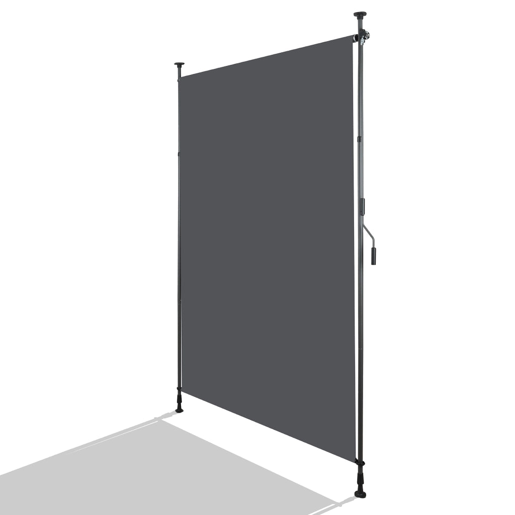 Tenda da Sole Verticale per Balcone e Terrazza ¨C Xylo ¨C Antracite, 200x270 cm