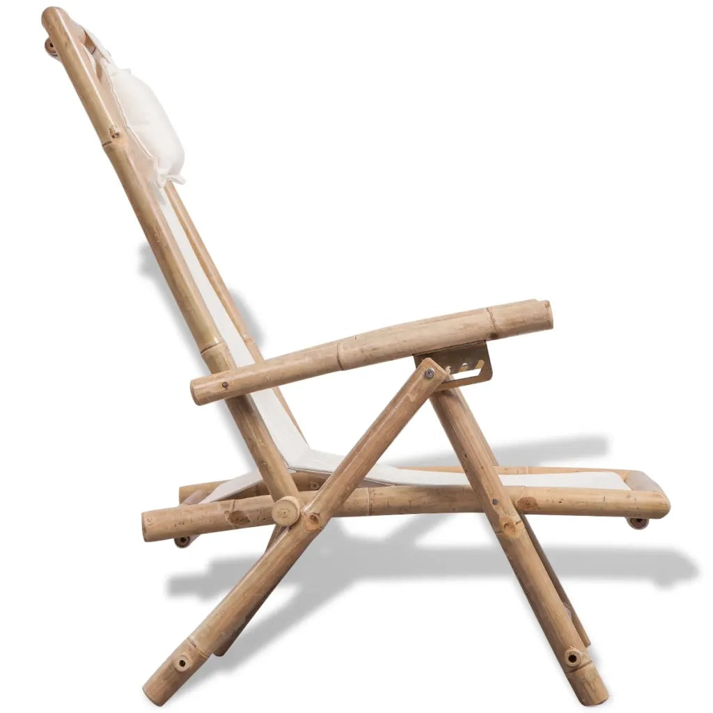 Sedia a Sdraio da Esterno in Legno di BambÃ¹ cod mxl 12058