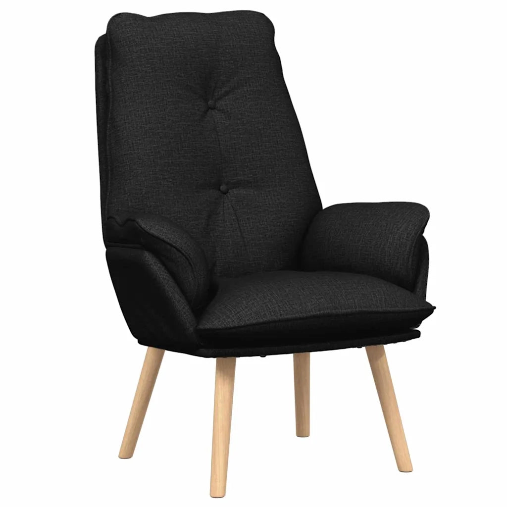 poltrona Nero 69 x 74 x 93 cm Tessuto e compensato 42001852