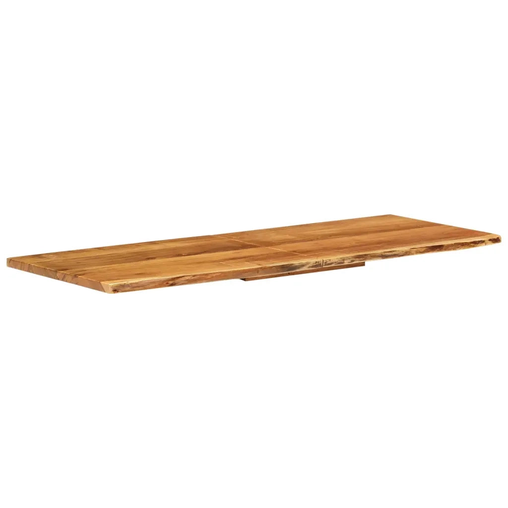Piano per Vanit¨¤ Bagno in Massello di Acacia 140x52x2,5 cm CFW7429021
