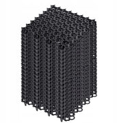 Griglia di protezione per prato KADAX Geogrid 50x50x3,5 cm, 20 pezzi, giardino, 530 tonnellate/m²