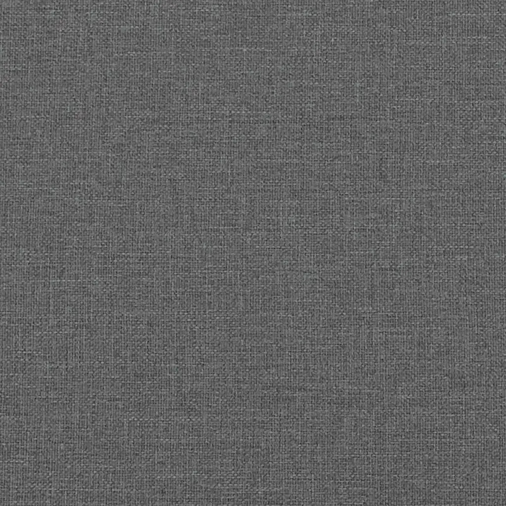 Divano a 2 Posti-Sofa 2 Posti Grigio Scuro 120 cm in Tessuto 413582