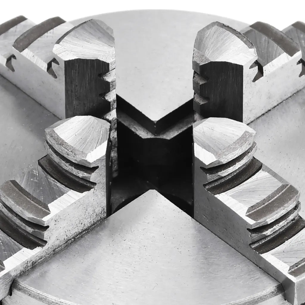 Mandrino per Tornio a 4 Griffe Autocentrante 80 mm in Acciaio cod mxl 49936