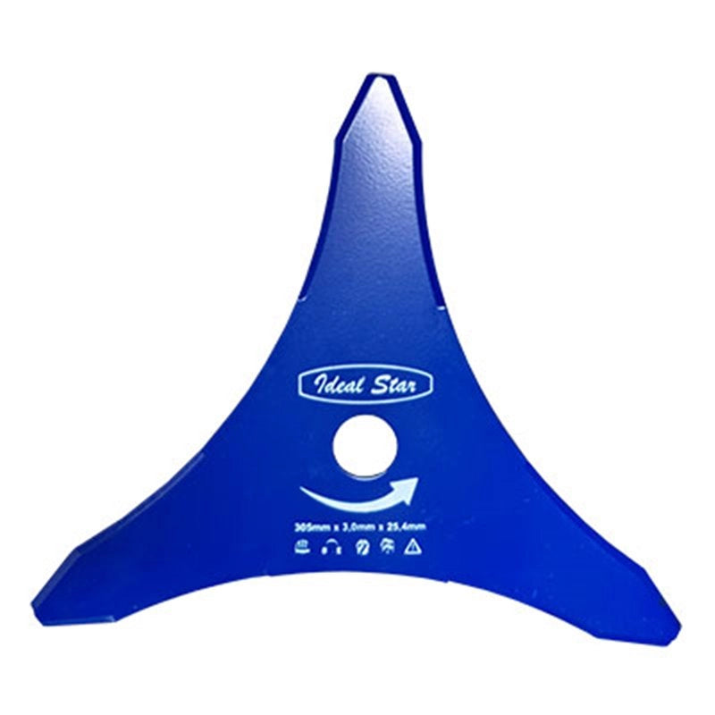 DISCO PER DECESPUGLIATORE 3 DENTI DOPPIA AFFILATURA Ø 255x3,0