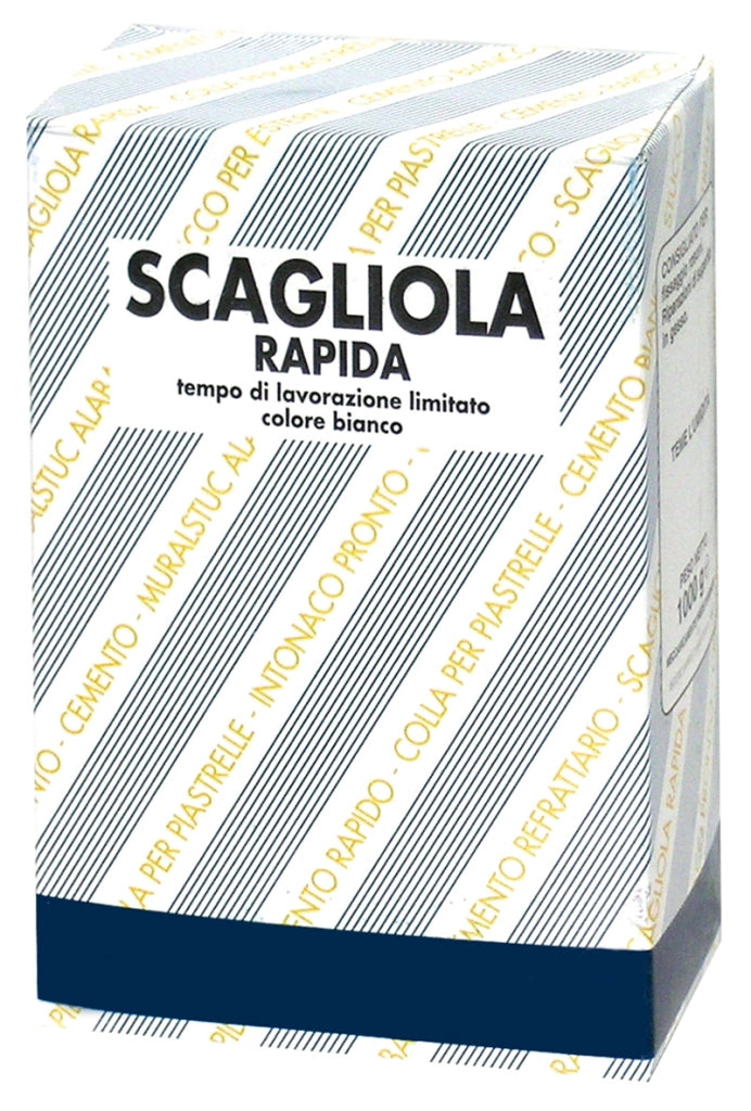 SCAGLIOLA RAPIDA IN POLVERE  kg. 1 12.00 pz