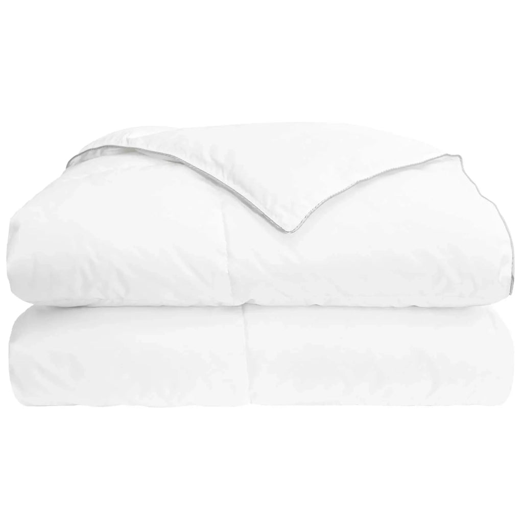 Piumino Letto Estivo Bianco 260 x 220 cm Bambù 42041982