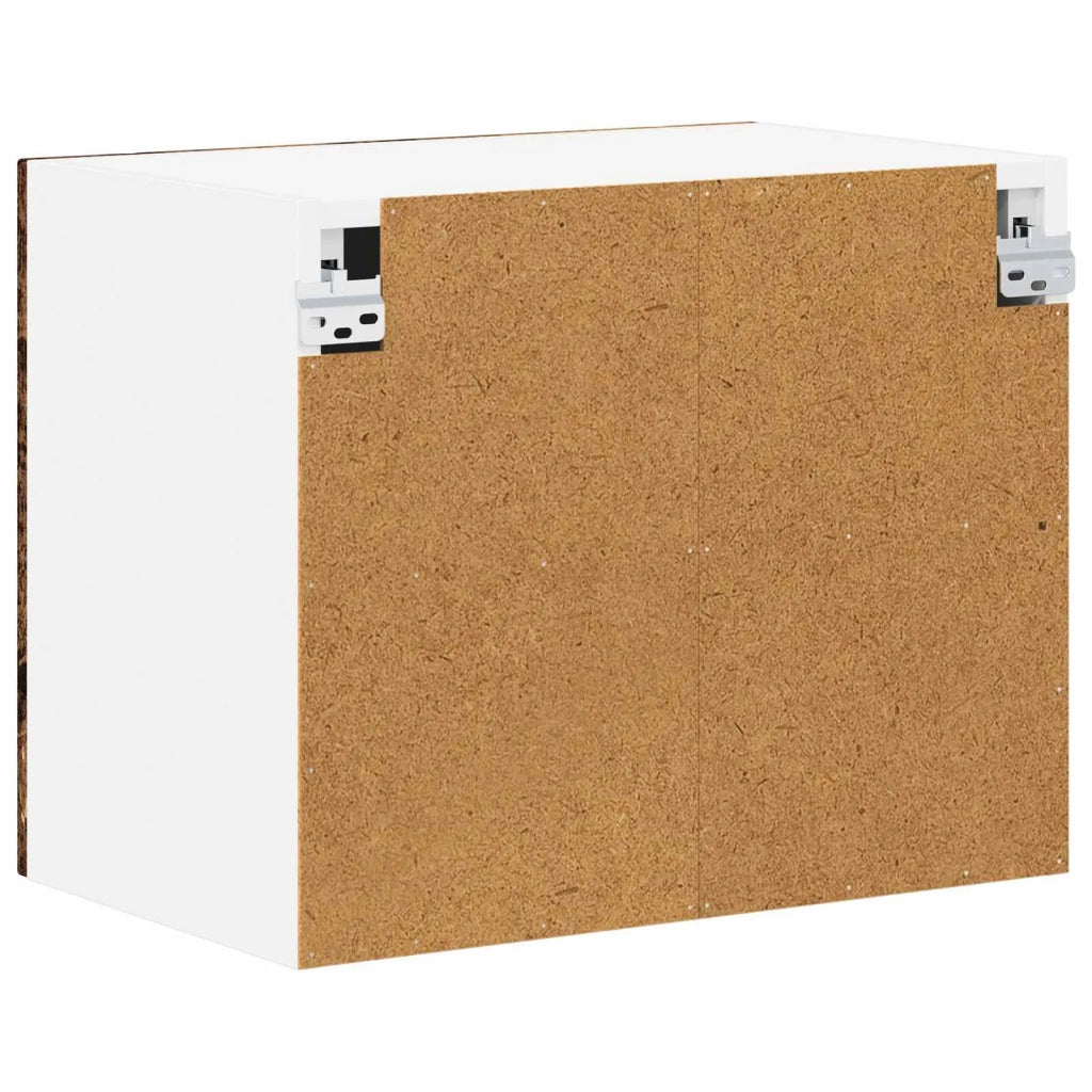 Armadietto a muro LUCCA 2 pcs Legno antico 50 x 31 x 40 cm 884911