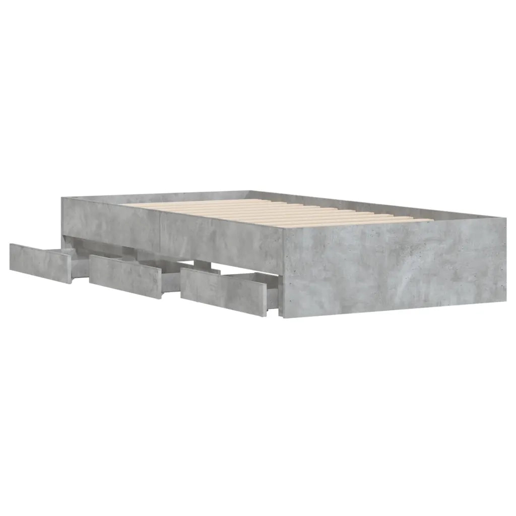 Giroletto Cassetti Grigio Cemento 75x190 cm Legno Multistrato 3207332