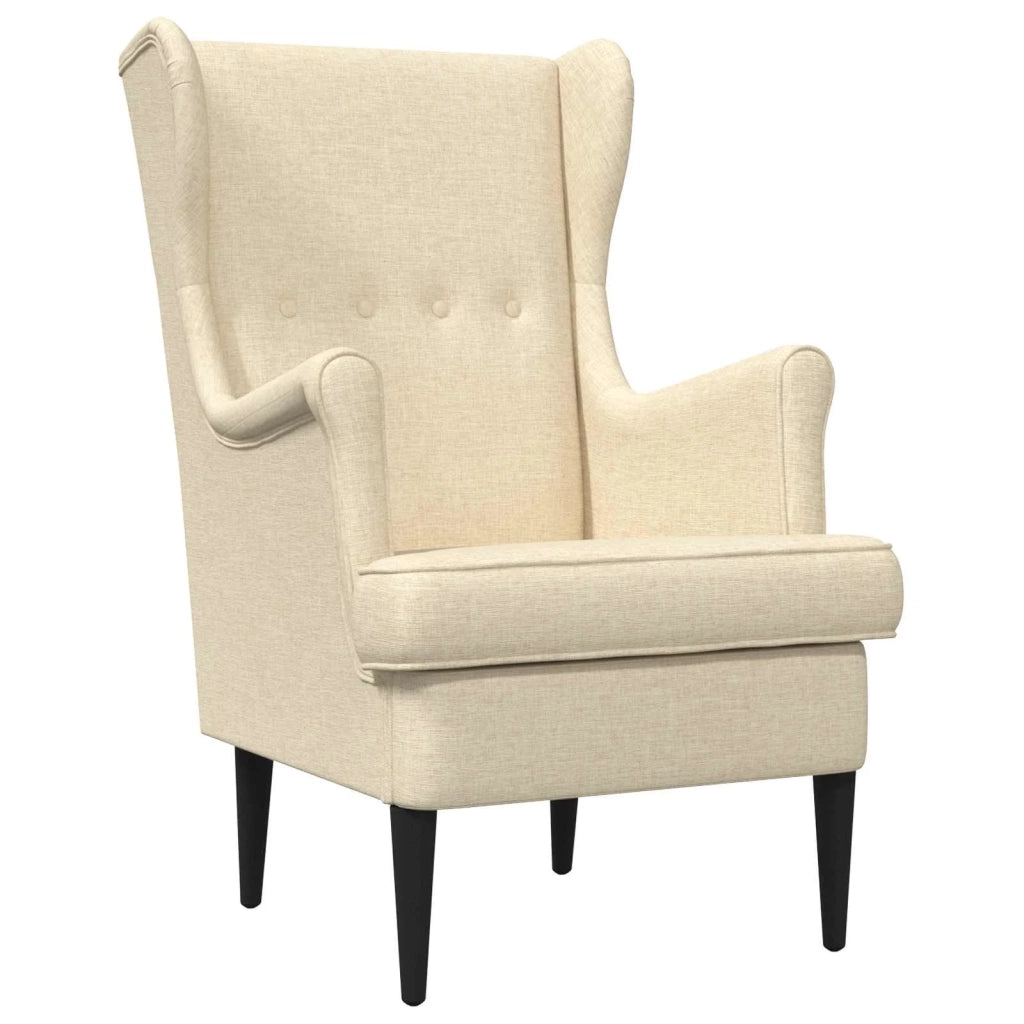 Poltrona Crema Tessuto 42029888