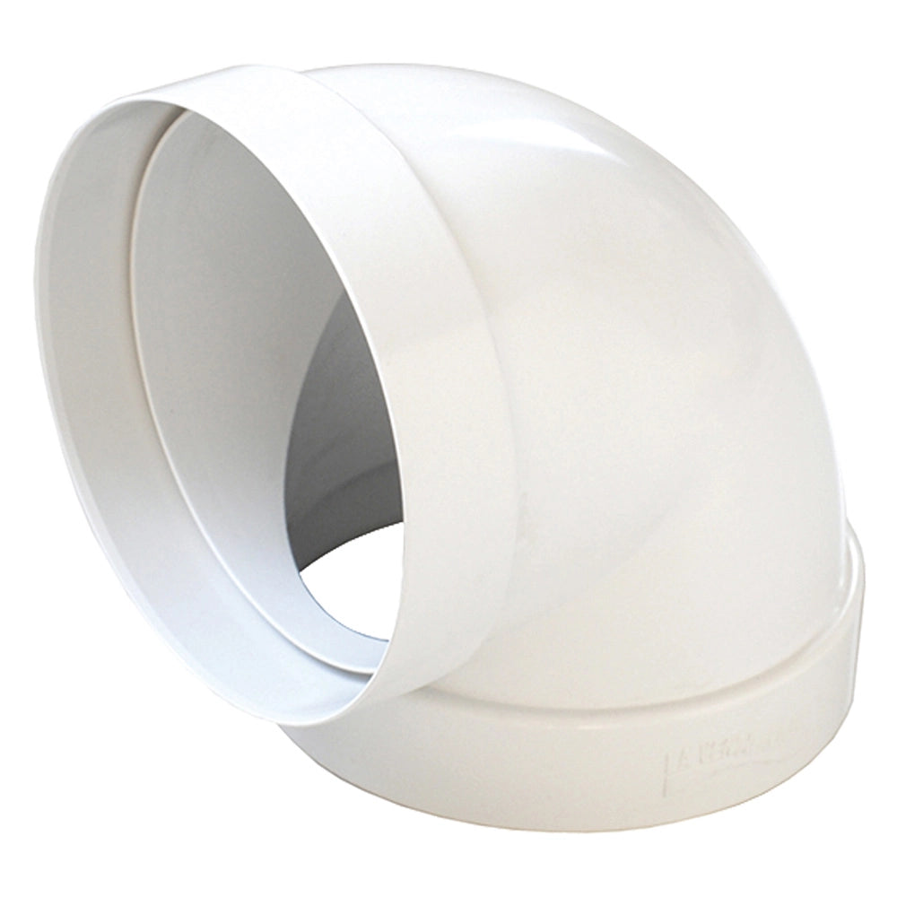 CURVA PER AERAZIONE CANALIZZATA 90  °  EE ? mm. 125  - LA VENTILAZIONE