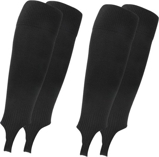 Sokker per Allenamento Calcio Uomo Nero - 2 Pair