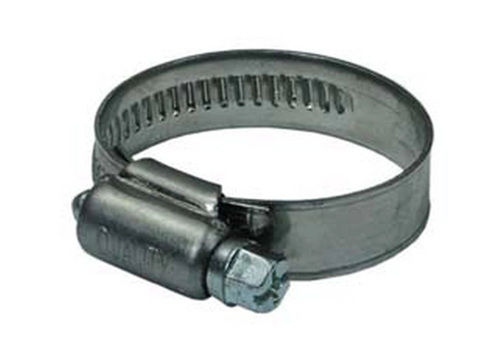50pz fascetta stringitubo in acciaio inox aisi 430 mm.12,7 - ø mm.16/25  cod:ferx.fer181136