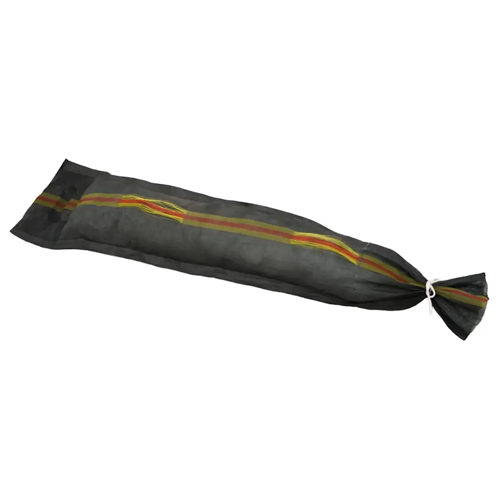 Sacchi di Sabbia 10 pz Verde Scuro 103x25 cm in HDPE 154881