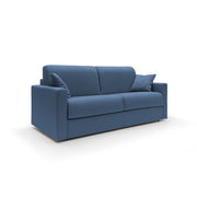 Chris Divano letto matrimoniale tessuto impermeabile 186 cm blu