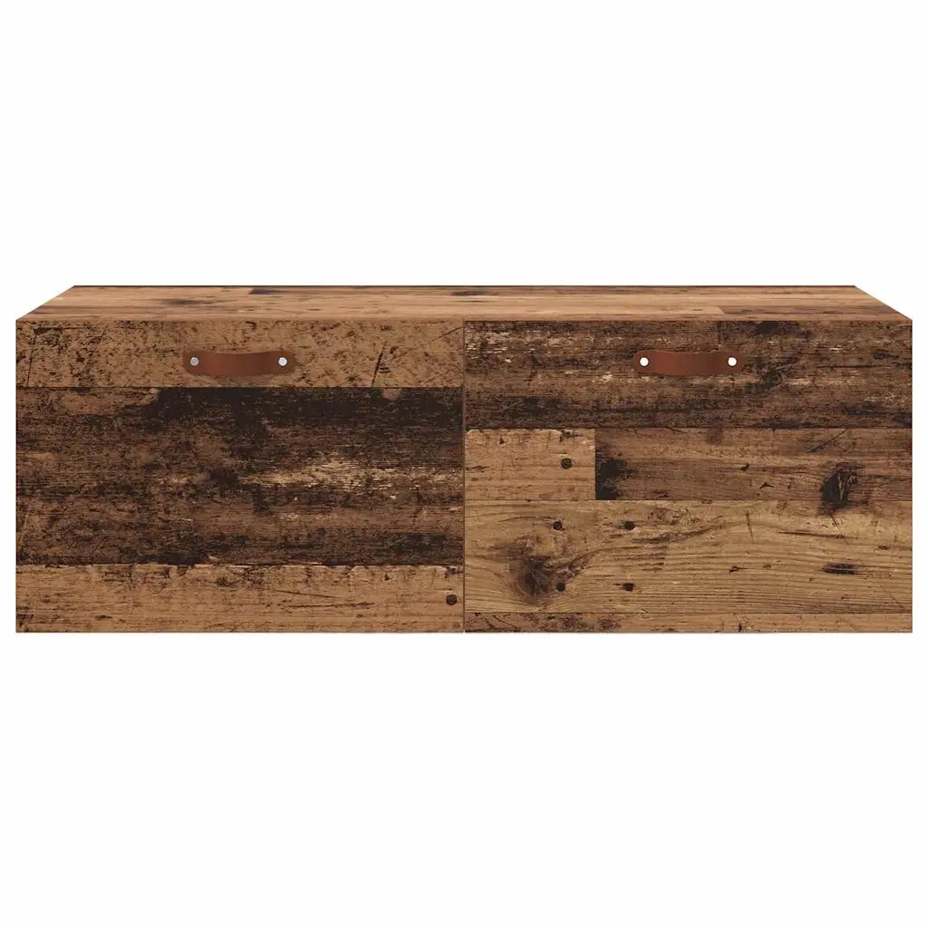 Armadietto a Muro | Mobiletto a muro Legno vecchio 100 x 36,5 x 35 cm