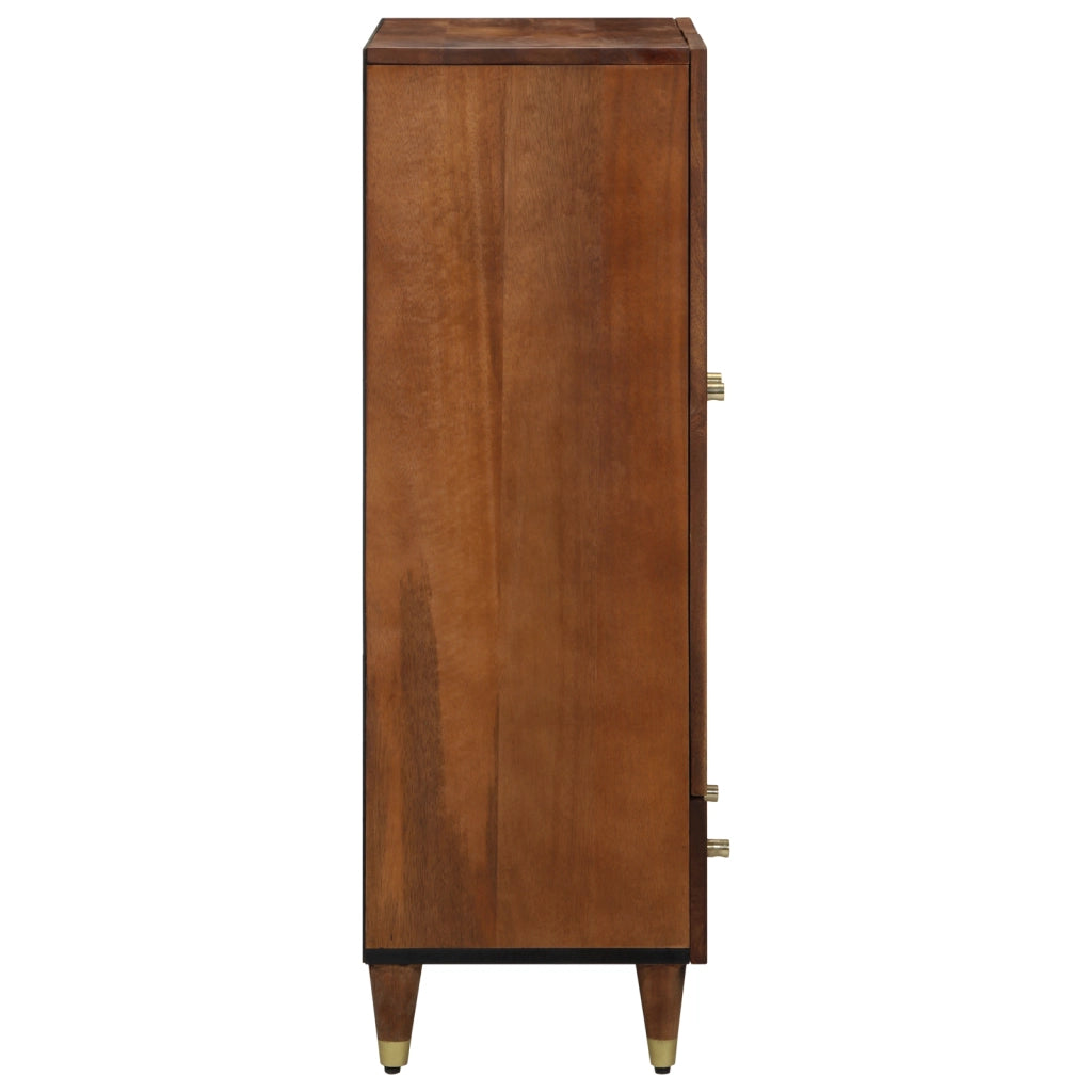 Credenza Marrone 60 x 33 x 100 cm Legno di mango massello 4018766