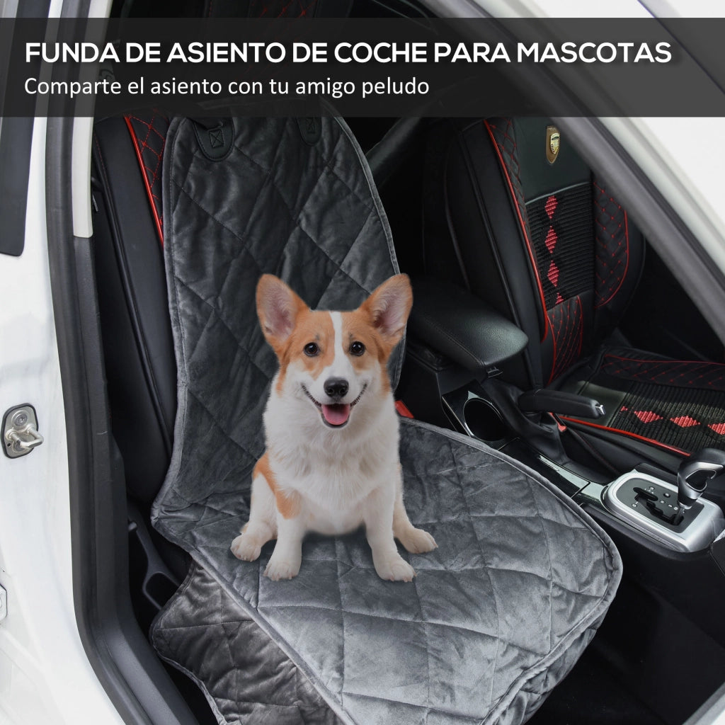 Coprisedile per Cani ¨C Minimal ¨C Grigio 105x46 cm