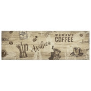 Tappeto del soggiorno | Tappeto da Cucina Lavabile Marrone Caff¨¨ 60x180 cm in Velluto