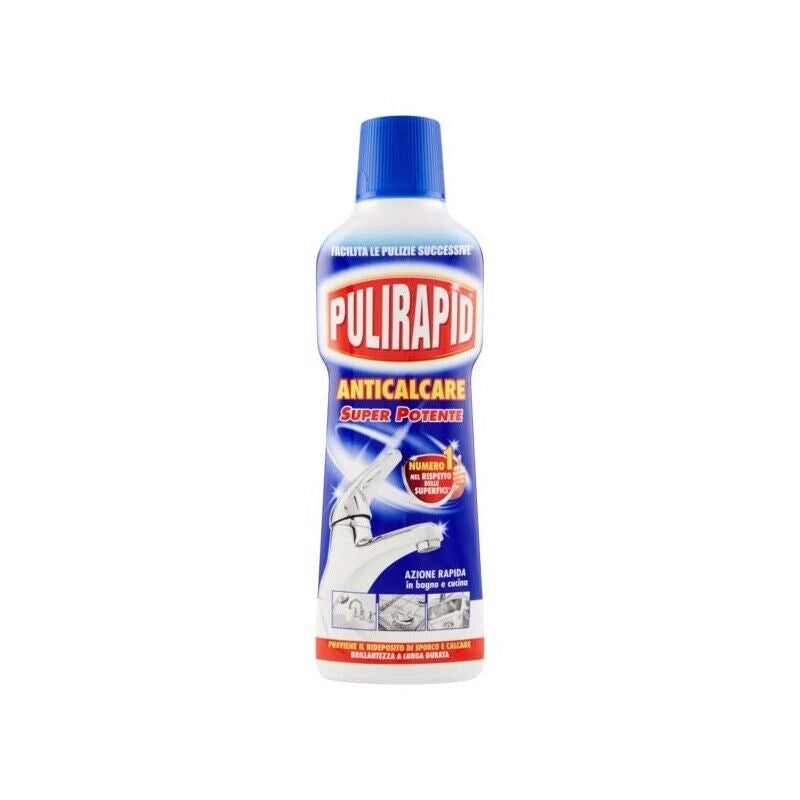 PULIRAPID ANTICALCARE PER  ACCIAIO INOX E CERAMICA DA 500 ML