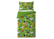 Copripiumino Sacco Piumone Freestyle Per Ragazzi 100% Cotone Digitale Yeah - Singolo - Yeah