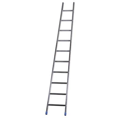 SCALA TRAPEZOIDALE PEDATA LARGA AGRIL MARCHETTI - ALLUMINIO H.CM 410 PIOLI 14
