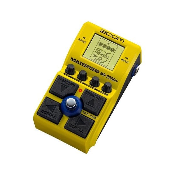 Multieffetto chitarra zoom multistomp ms 200d+ yellow - 4515260029570