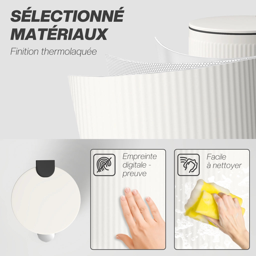 Cestino Cucina 30L ¨C Zephmum ¨C 36x30x60,5cm Cremisi