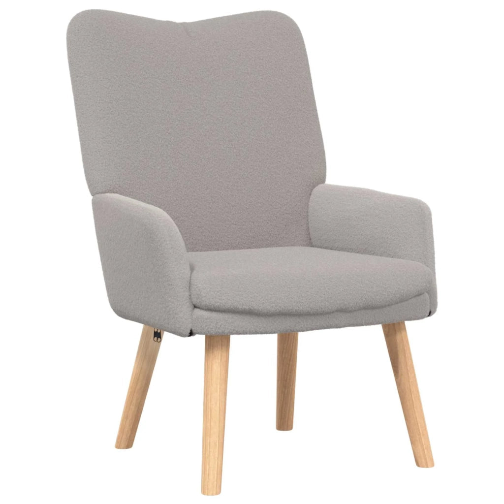 Poltrona | Sedia Relax Grigio chiaro 63 x 67 x 94 cm