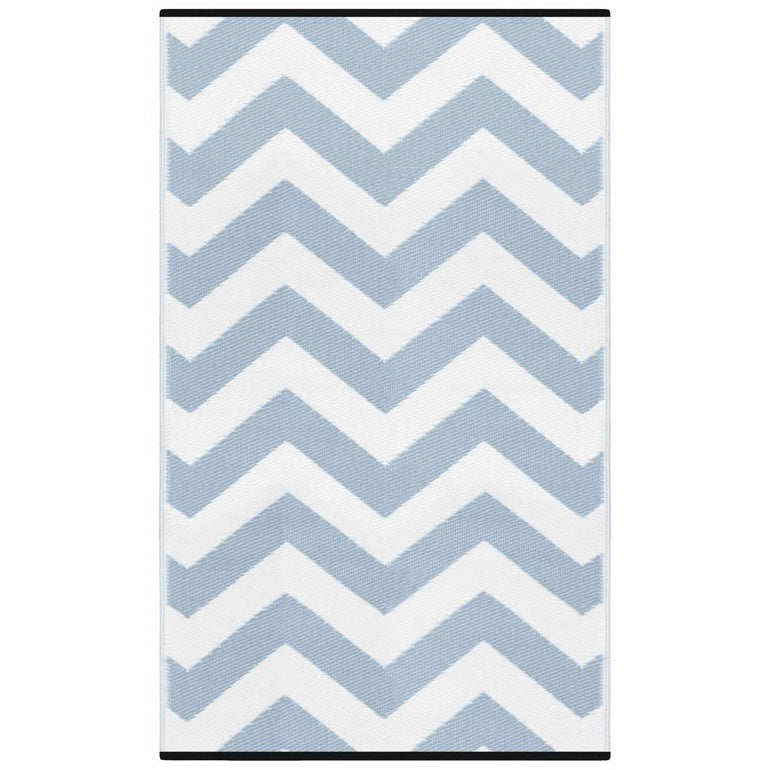 Tappeto da interno/esterno in plastica reversibile "Mare Mosso"
