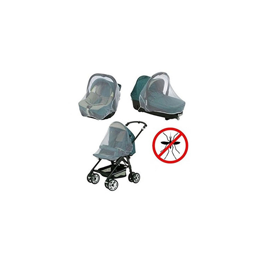 Trade Shop - Zanzariera Copri Passeggino Seggiolino Auto Ovetto Porta Enfants Carrozzina -