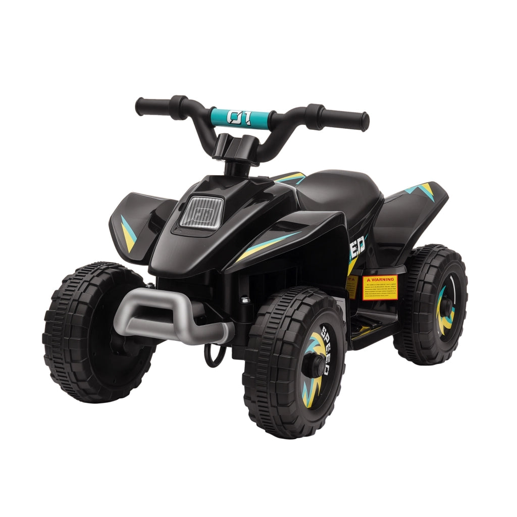 Quad Elettrico per Bambini ¨C Minimal ¨C Nero 72x40x45.5 cm