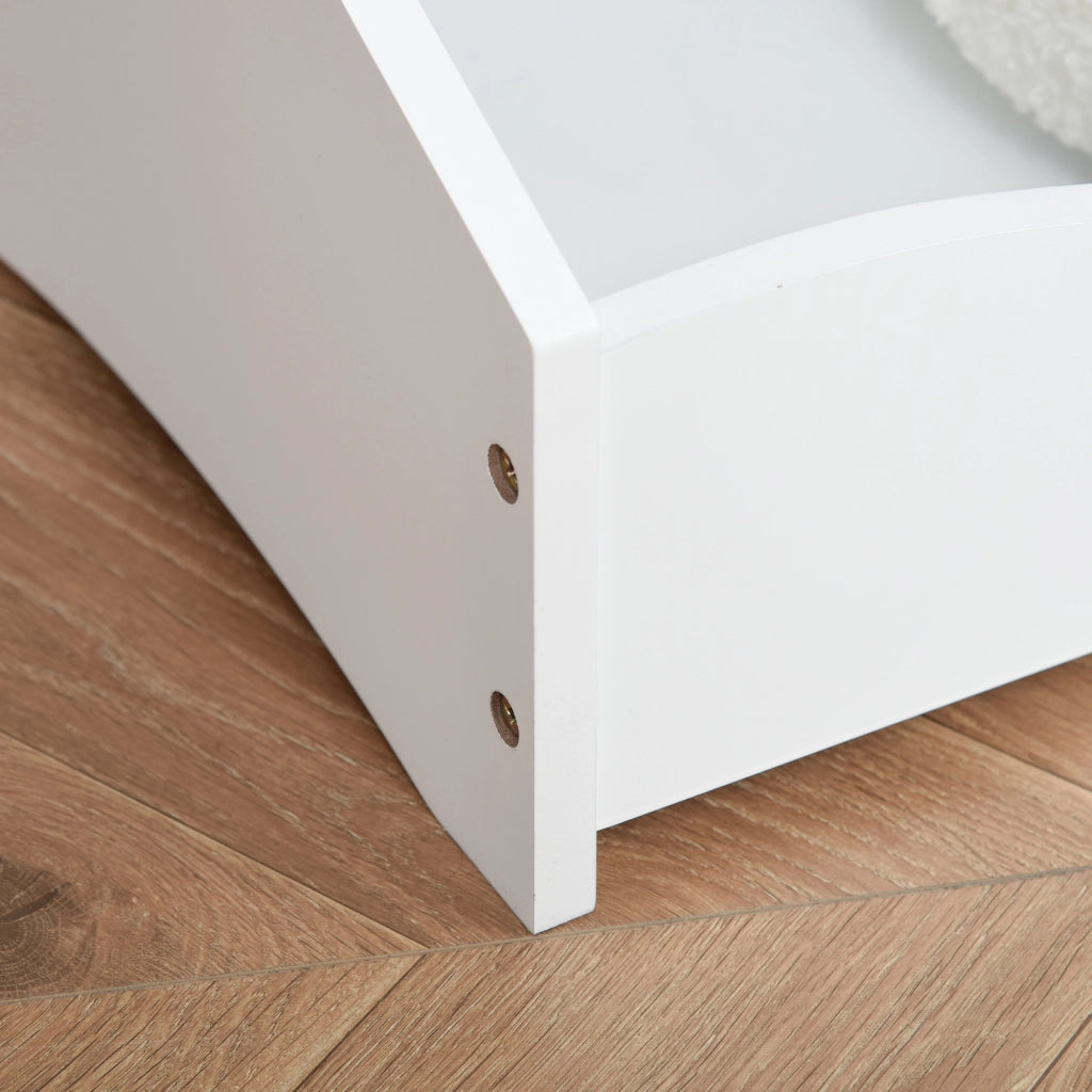 Armadio per Bambini con Ripiani e Appendiabiti ¨C Minimal ¨C 70.5x37x103cm, Bianco