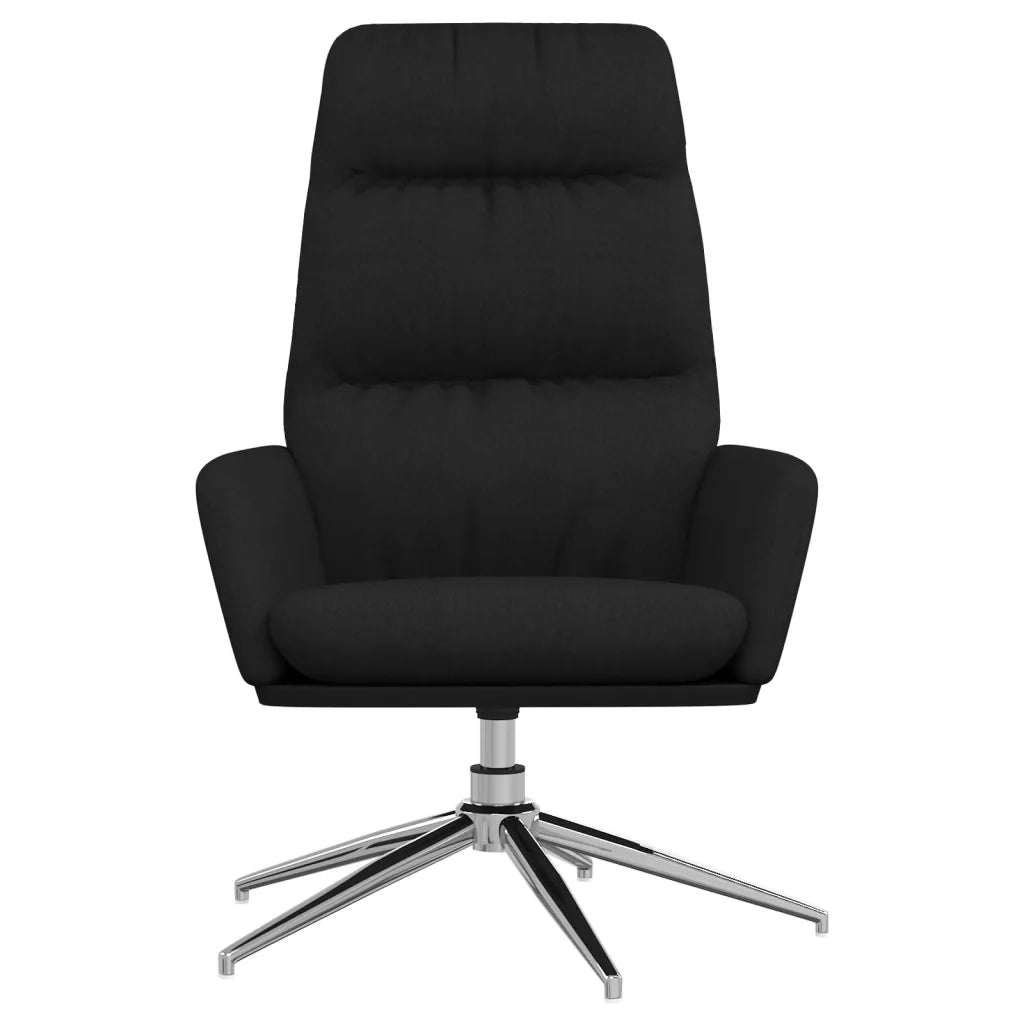 Sedia Relax Nera in Tessuto 341136