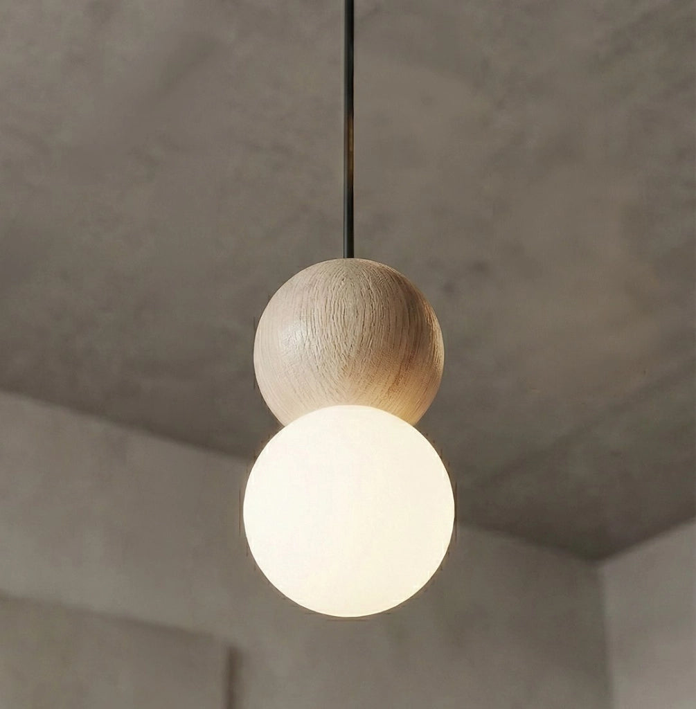 Lampada a sospensione anello LOOP LED nera Emibig