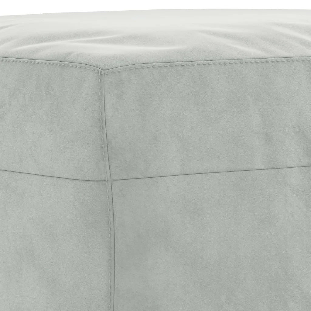 Set di Divani 4 pz con Cuscini Grigio Chiaro in Velluto 3202200