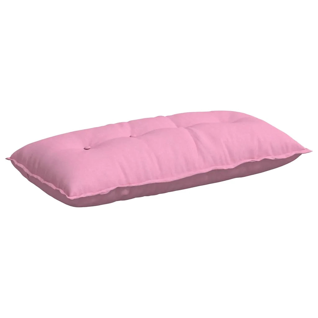 Cuscino per Schiena Rosa 100 x 19 x 50 cm Tessuto 42014759