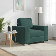Divano-Sofa Relax-Divanetto Verde Scuro 100 x 77 x 82 cm Tessuto