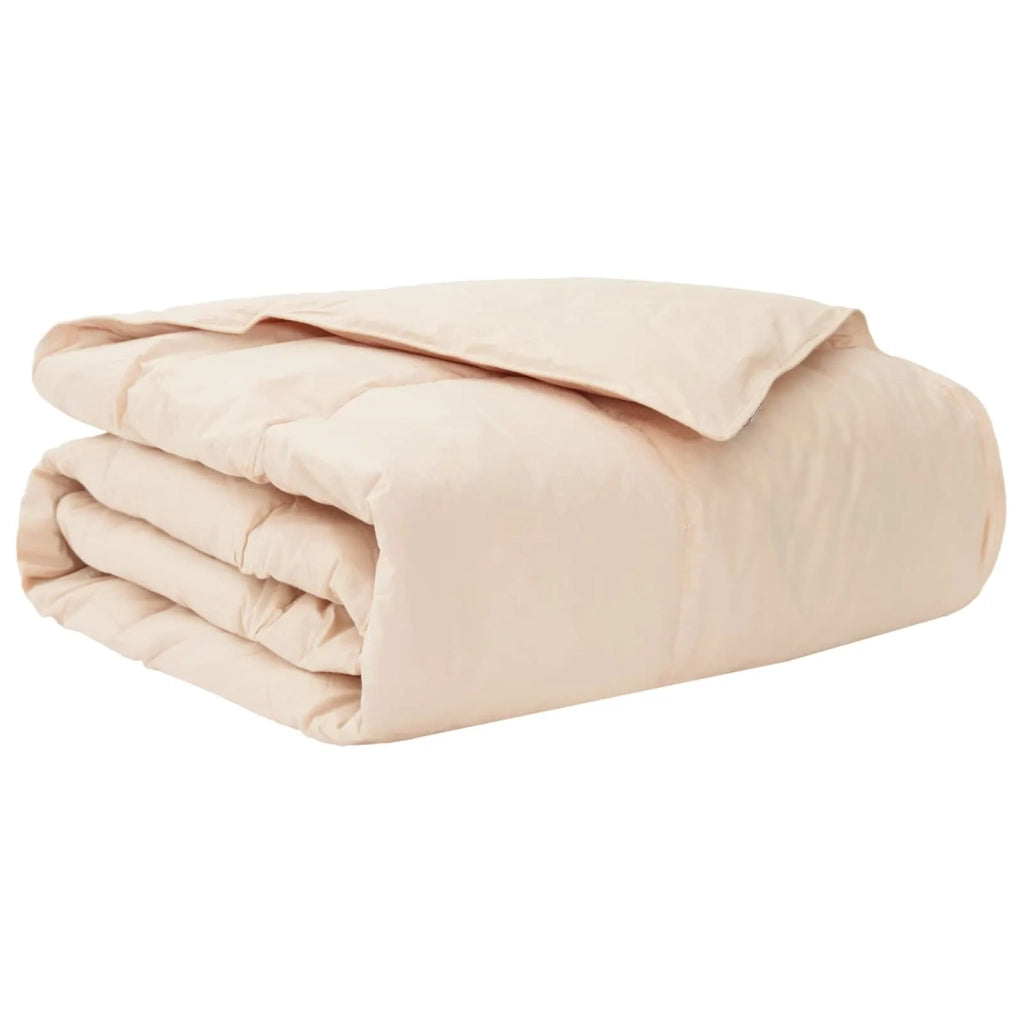 Piumino Letto Estivo Beige 140 x 200 cm 100% Kapok Naturale 42041877
