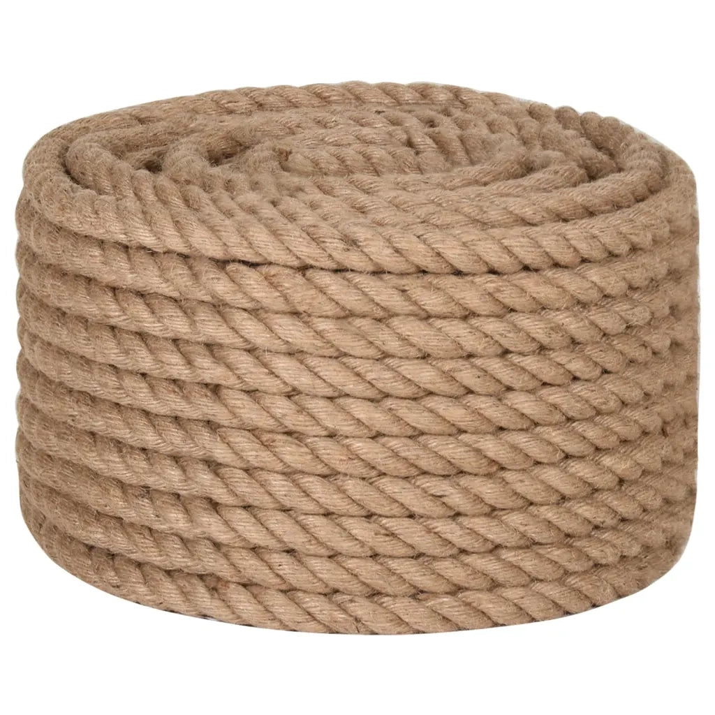 Corda in Juta Lunga 25 m Spessa 20 mm