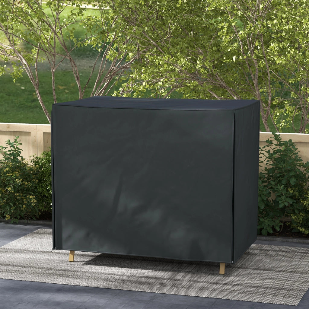 Copertura impermeabile protettiva per altalena Hollywood Swing con protezione UV tessuto Oxford nero 220 x 125 x 172 cm resistente agli agenti atmosferici