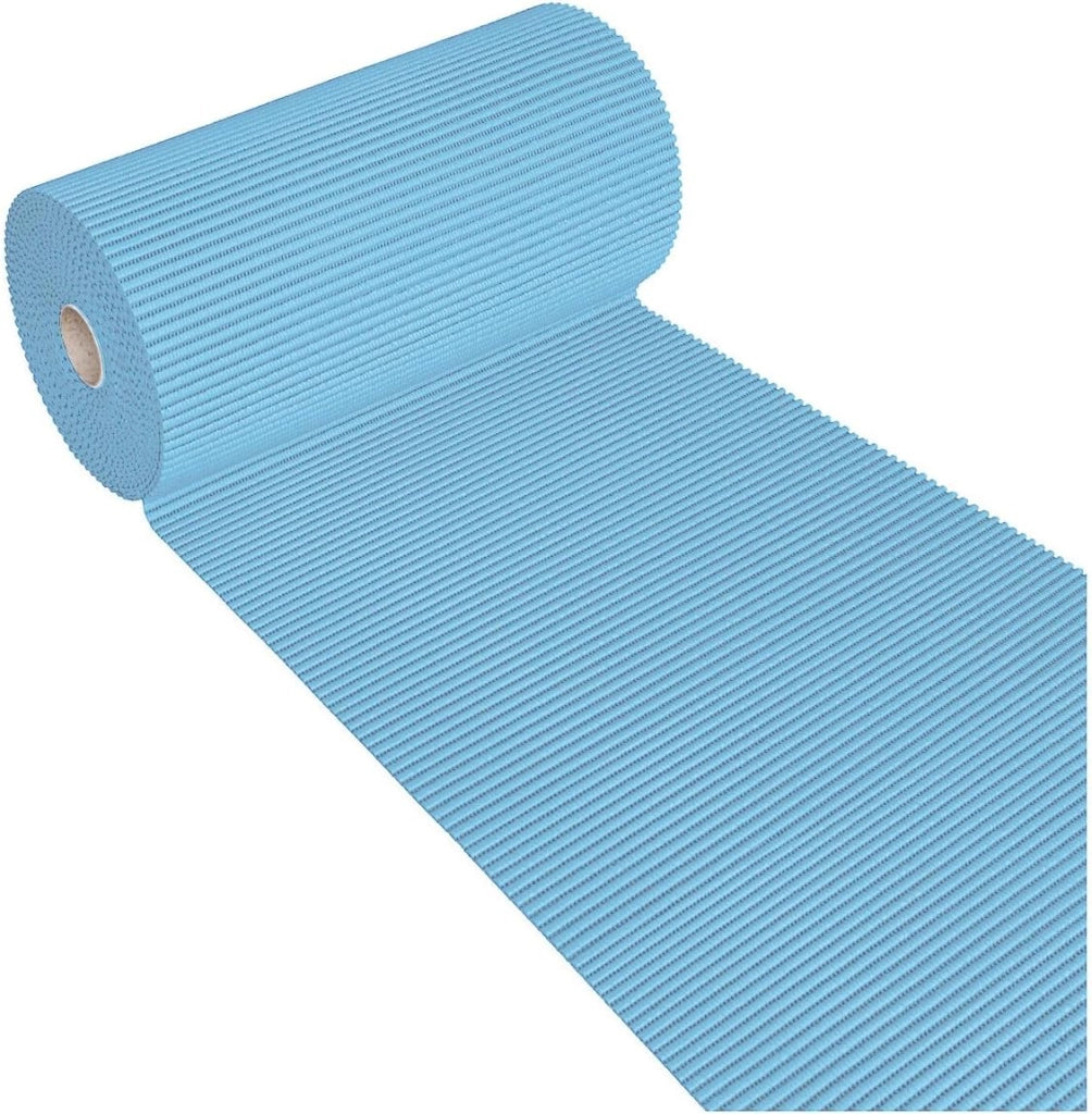Tappeto Gomma Bordo Piscina Rotolo 15 MT Multiuso Lavello Azzurro