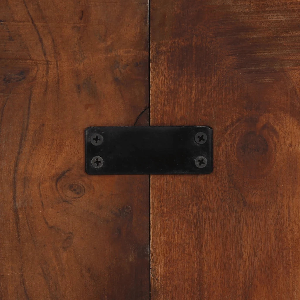 Testiera Multicolore 200 cm in Legno Massello Recupero 4017516