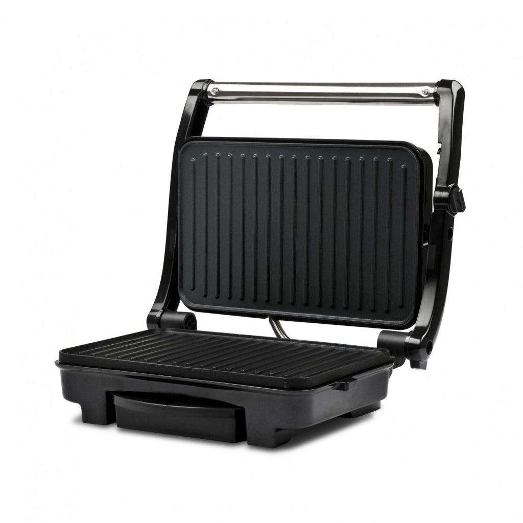 Girmi BS11 Bistecchiera Elettrica da Tavolo con 2 Piastre Antiaderenti 1500 W Regolazione Continua della Temperatura colore Nero