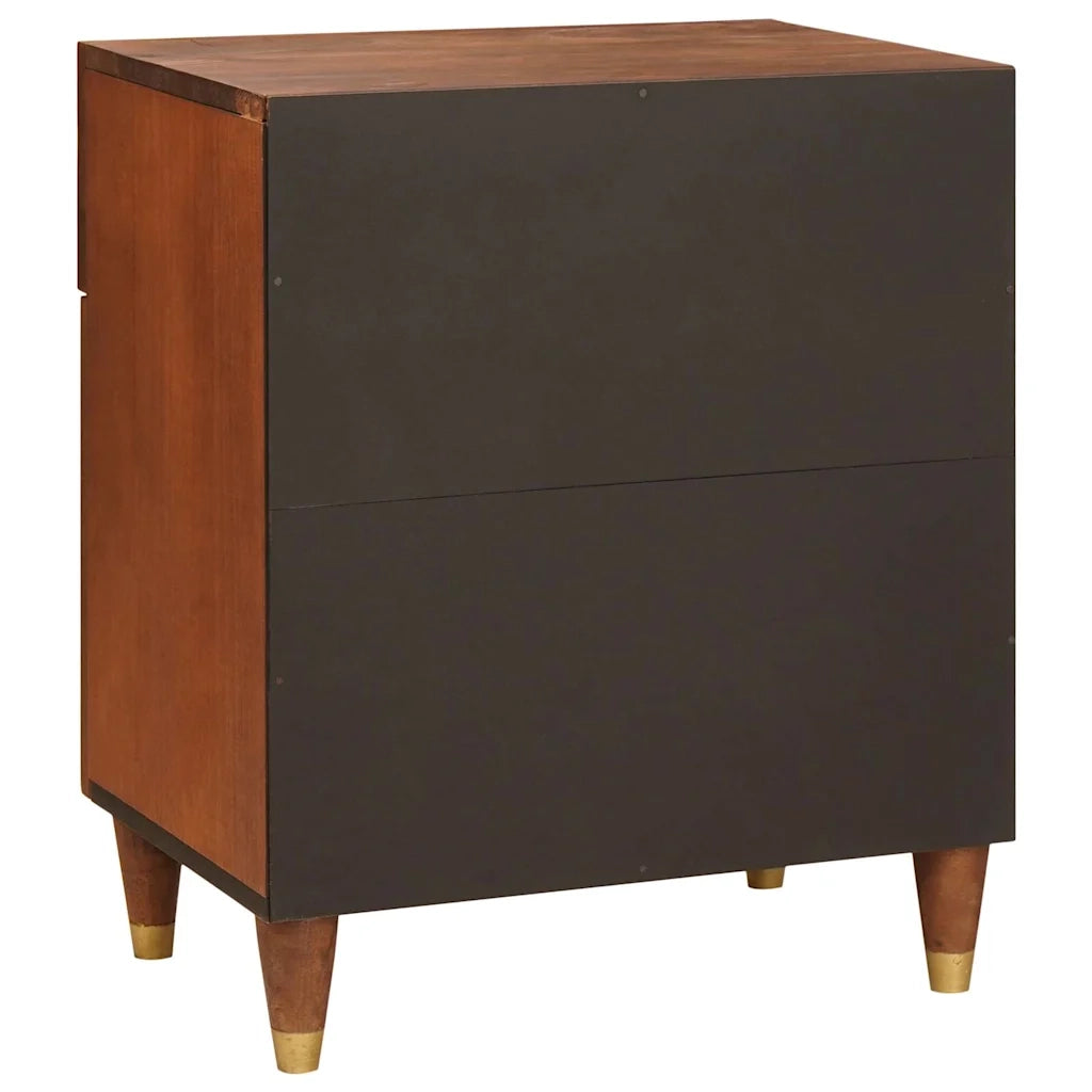 Comodini con cassetto 50 x 33 x 60 cm Legno di mango massello 4018891
