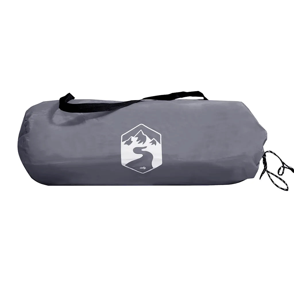 Tenda da Campeggio per Auto Grigio e Arancione Impermeabile 4009529