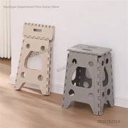 Sedia Ripiegabile - Plastica - Ripiegabile - Piccola - Beige