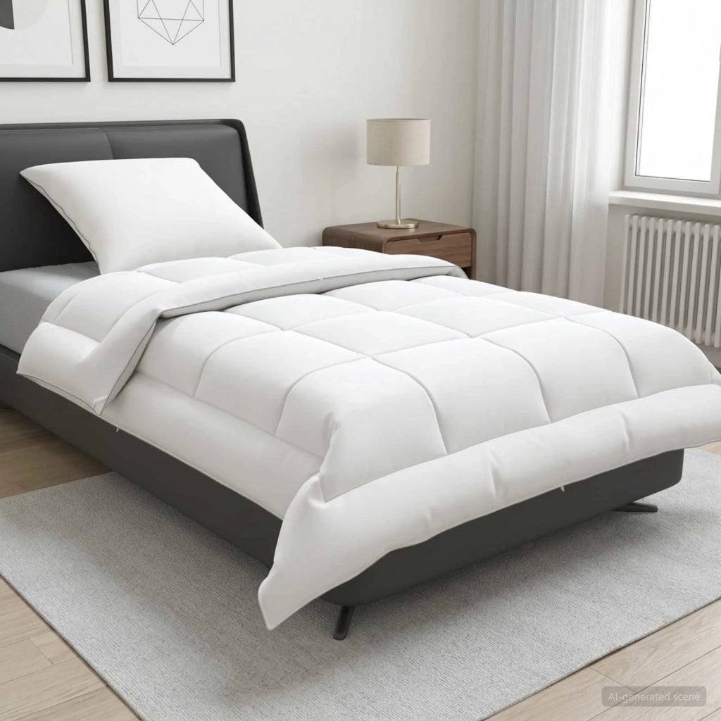 Set di piumone e cuscini 2 pcs 155x200 cm Estate 200 GSM Lana 3441035