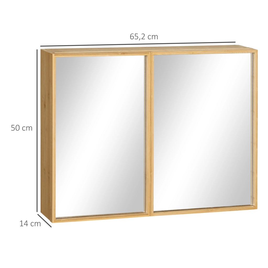 Armadio con ante a specchio ¨C Minimal ¨C 65x14x50 cm